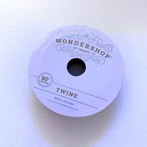 NEW! Wondershop White Craft Twine 90 ft